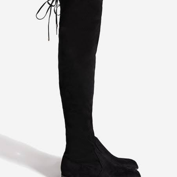 Black Machele Over-the-knee Boots - Picture 4 of 4